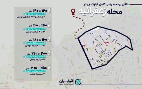 برای رهن در زعفرانیه چقدر باید کنار گذاشت؟