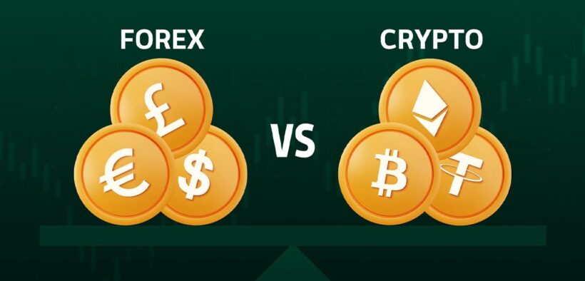 تفاوت فارکس و کریپتو چیست