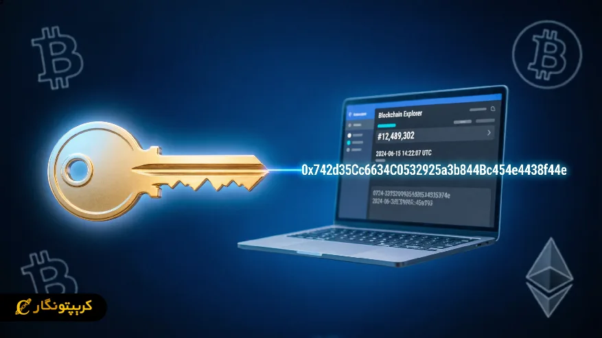 کلید عمومی چیست؟ مفهوم Public Key در ارز دیجیتال نقش کلید عمومی در ارز دیجیتال