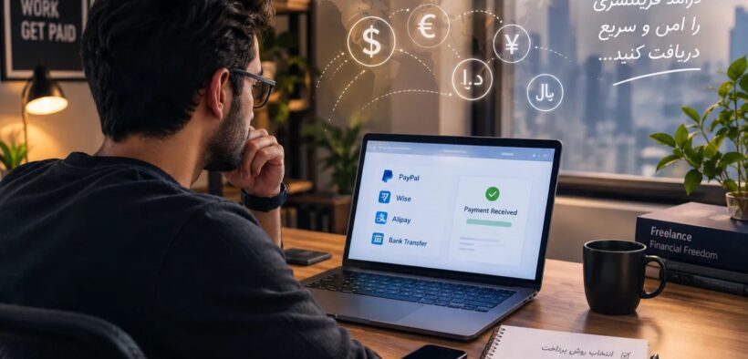 نقد کردن درآمد فریلنسری
