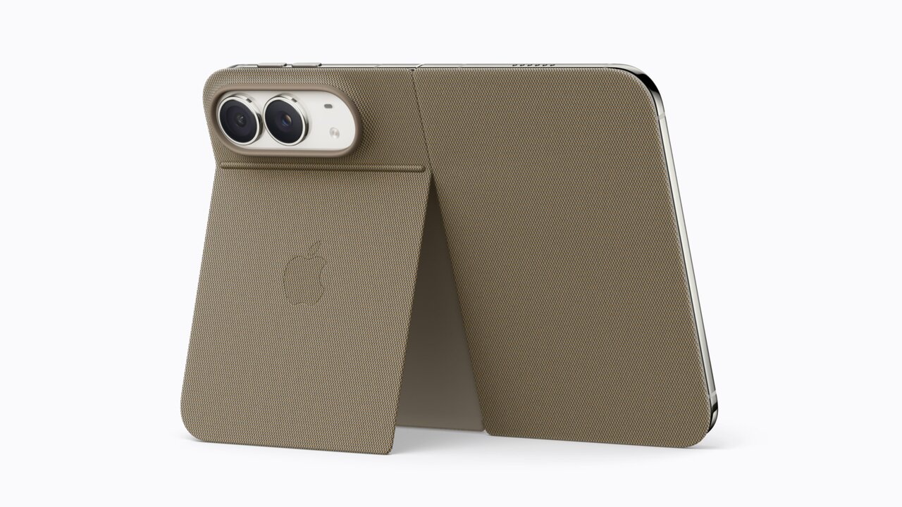 از آیفون تاشو با نام iPhone Duo رونمایی شد / شاهکار جدید اپل با قیمت ۱۹۹۹ دلار